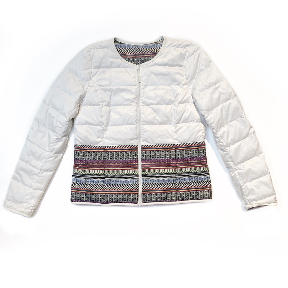 COMPTOIR DES COTONNIERS 'MADEMOISELLE PLUME' JACKET - REVERSIBLE - PACKABLE
